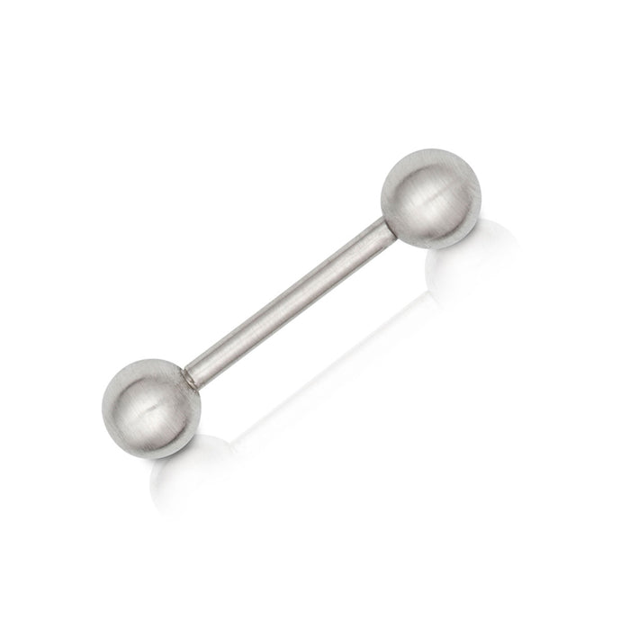 Platin-Barbell Klein mit 10 mm Stab