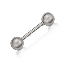 Laden Sie das Bild in den Galerie-Viewer, Platin-Barbell Mittel mit 12 mm Stab