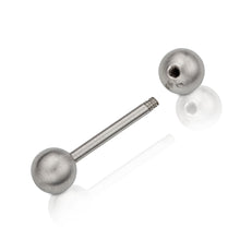 Laden Sie das Bild in den Galerie-Viewer, Platin-Barbell Mittel mit 12 mm Stab